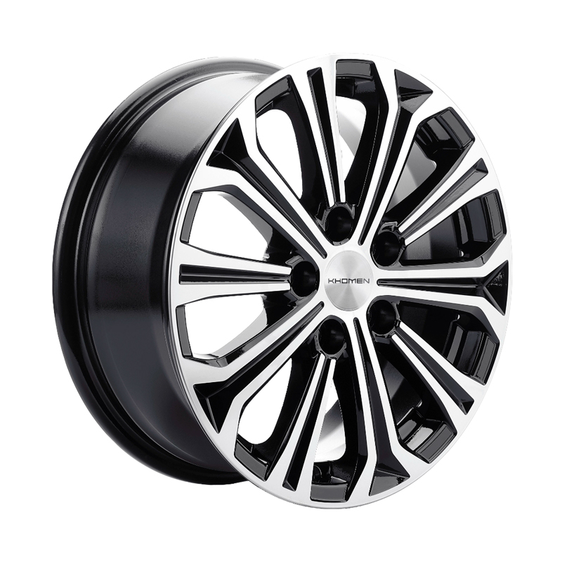 

Колесный диск KHOMEN WHEELS, KHW1610 (Octavia) 6.5x16/5x112ET50 57.1 Black-Fp, Черный