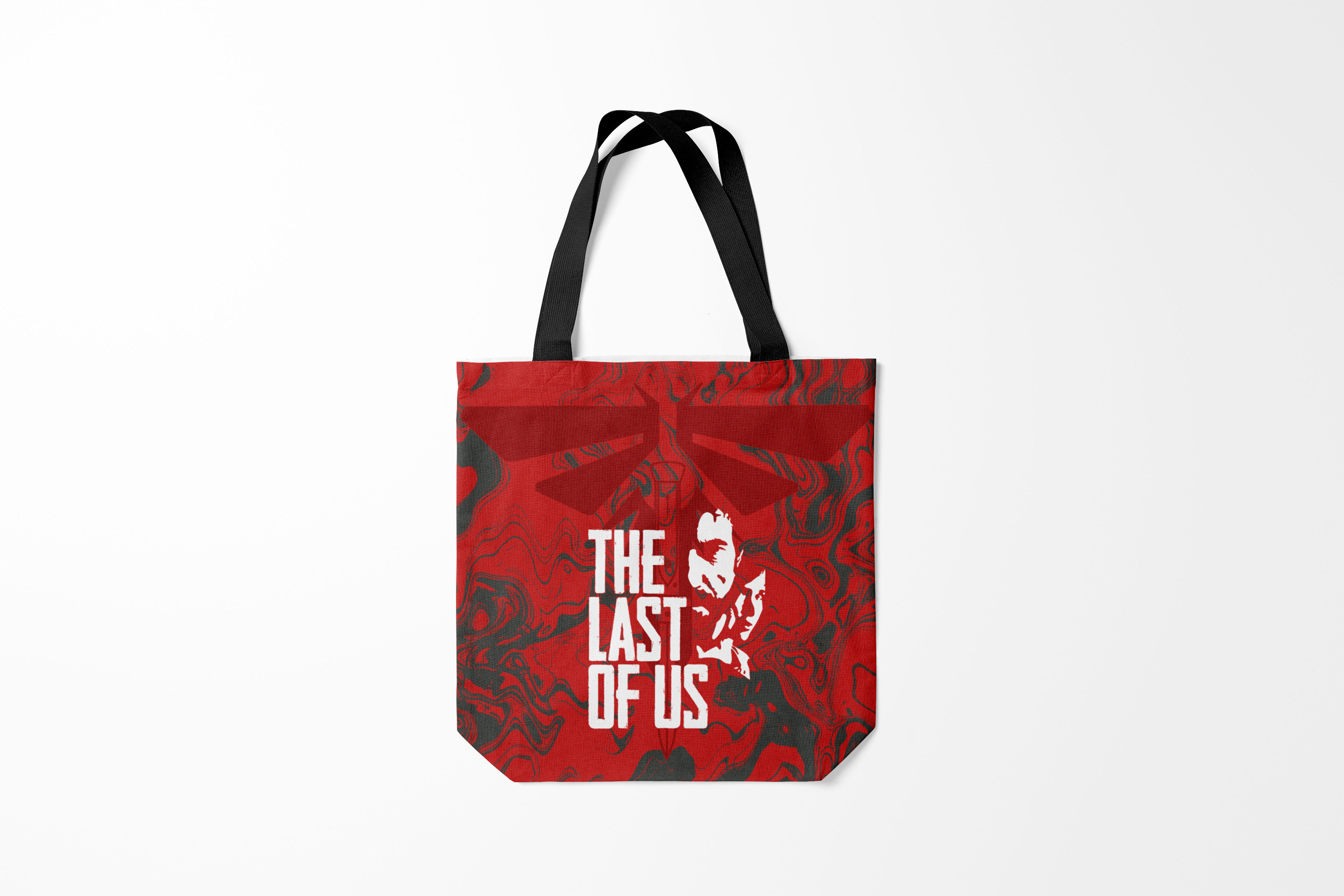 

Сумка шoппер унисекс Burnettie The last of us, красный, The last of us