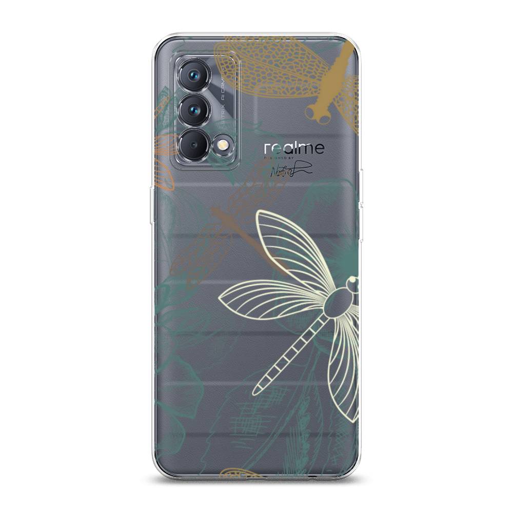 

Чехол Awog на Realme GT Master Edition "Тени стрекоз", Разноцветный, 2510450-8