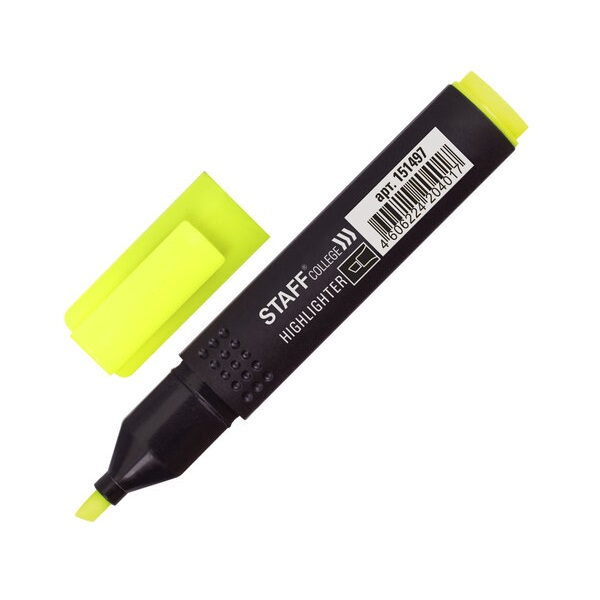 

Текстовыделитель STAFF STICK 36 шт, Желтый