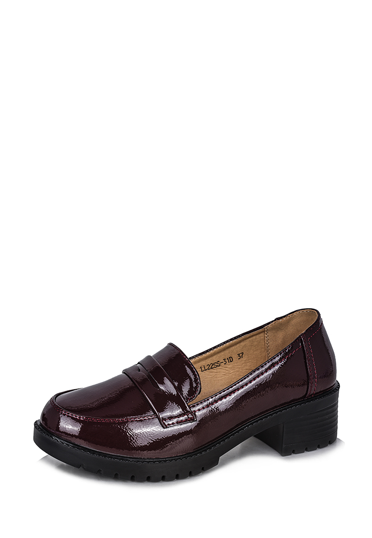 

Лоферы женские T.Taccardi 710022729 бордовые 38 RU, Бордовый, 710022729