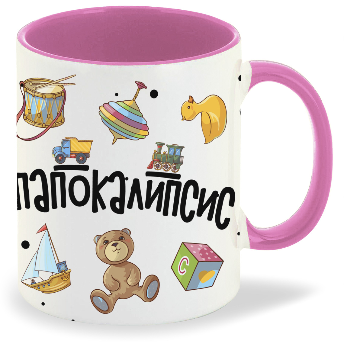 

Кружка CoolPodarok Прикол Папокалипсис, Прикол Папокалипсис