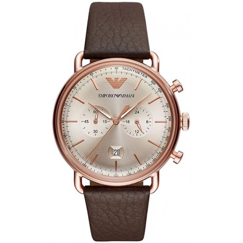 фото Наручные часы мужские emporio armani ar11106 коричневые