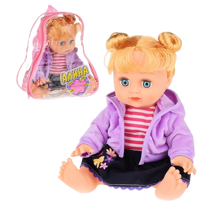 Кукла Play Smart Алина, в рюкзаке 5300