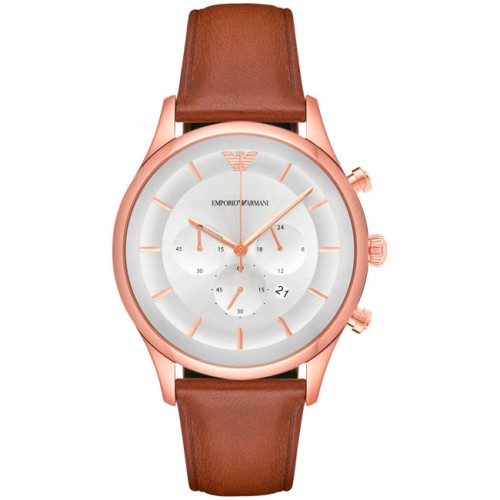 

Наручные часы мужские Emporio Armani AR11043 коричневые, AR11043