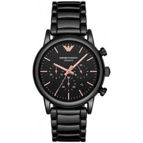 фото Наручные часы мужские emporio armani ar1509 черные