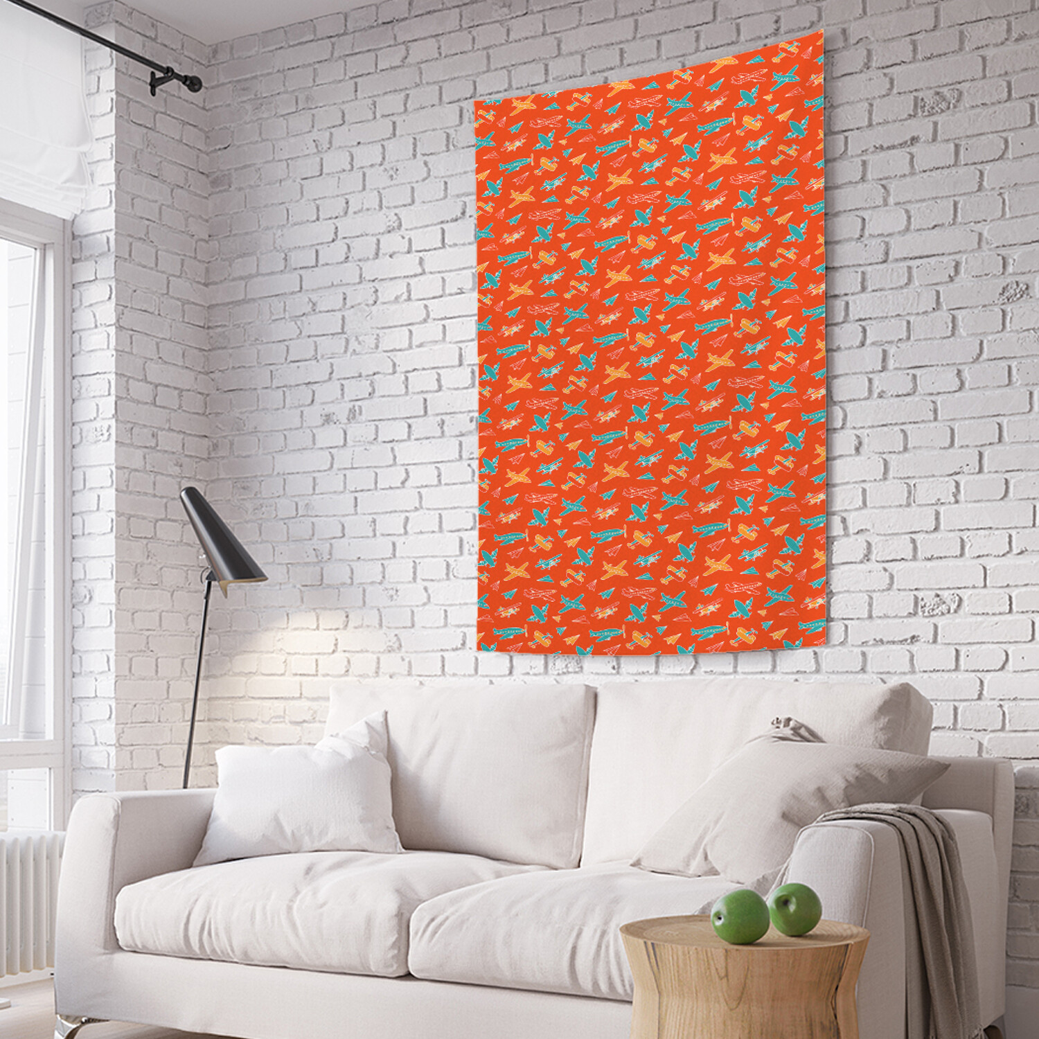 

Вертикальное фотопанно на стену JoyArty Разные самолеты 150x200 см, Разные самолеты
