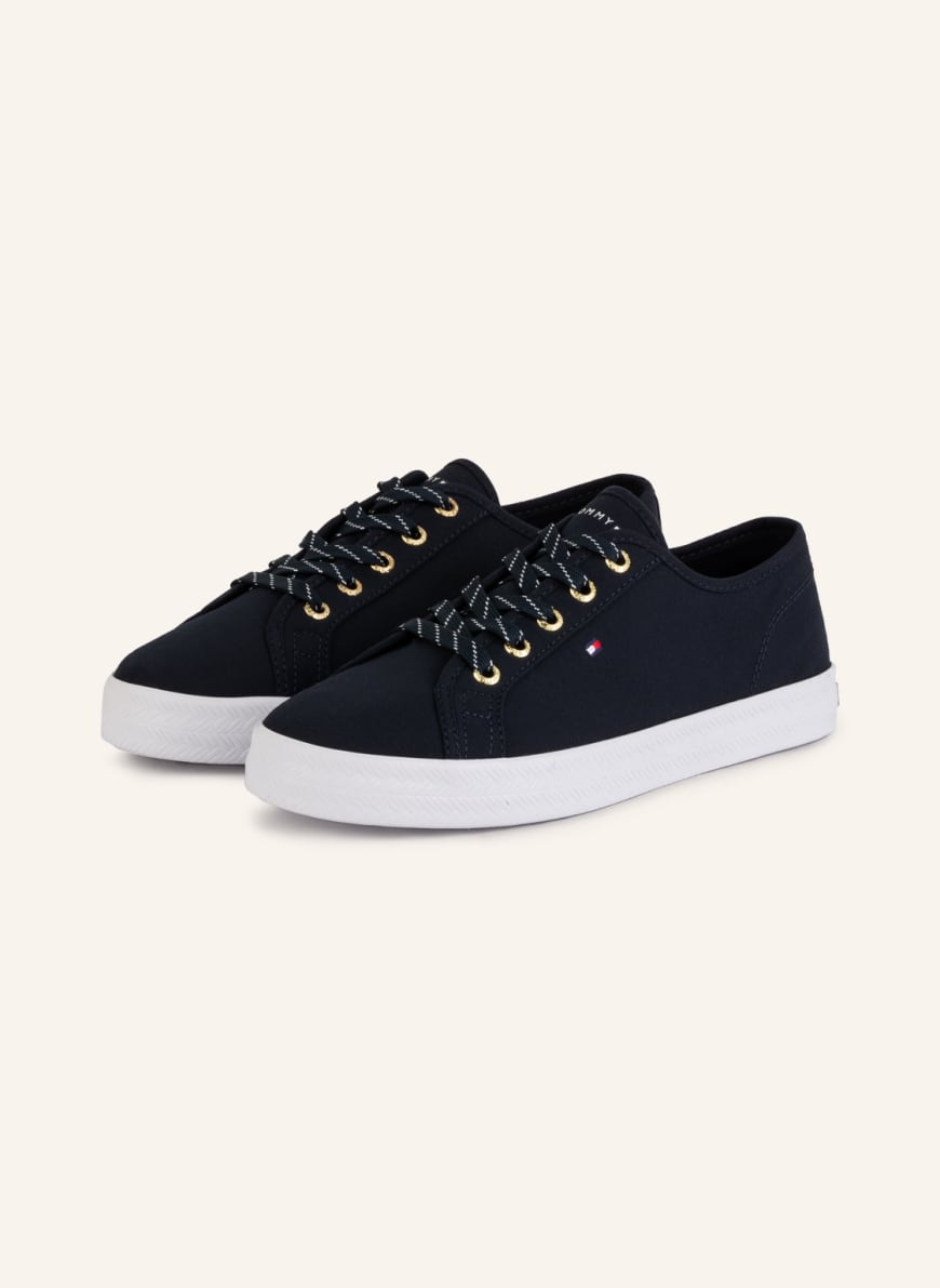 

Кеды женские Tommy Hilfiger 1001262487 синие 36 RU (доставка из-за рубежа), 1001262487