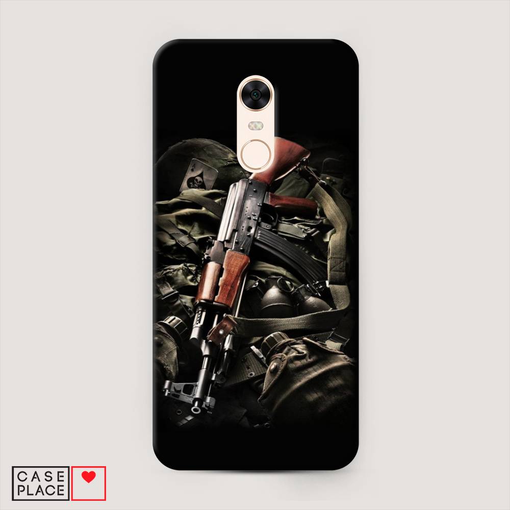 

Пластиковый чехол "Автомат" на Xiaomi Redmi 5 Plus, 33120-4