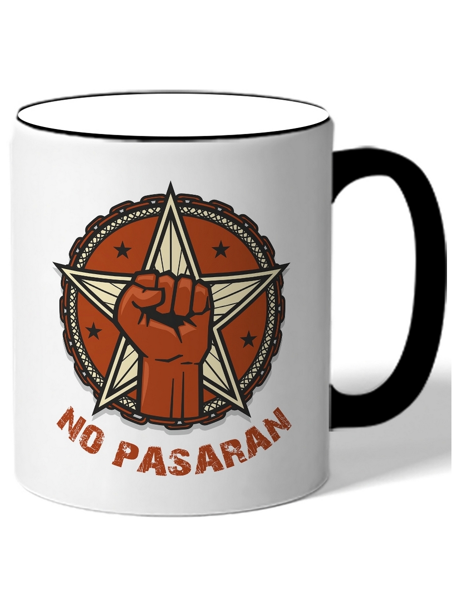 фото Кружка drabs no pasaran, но пасаран