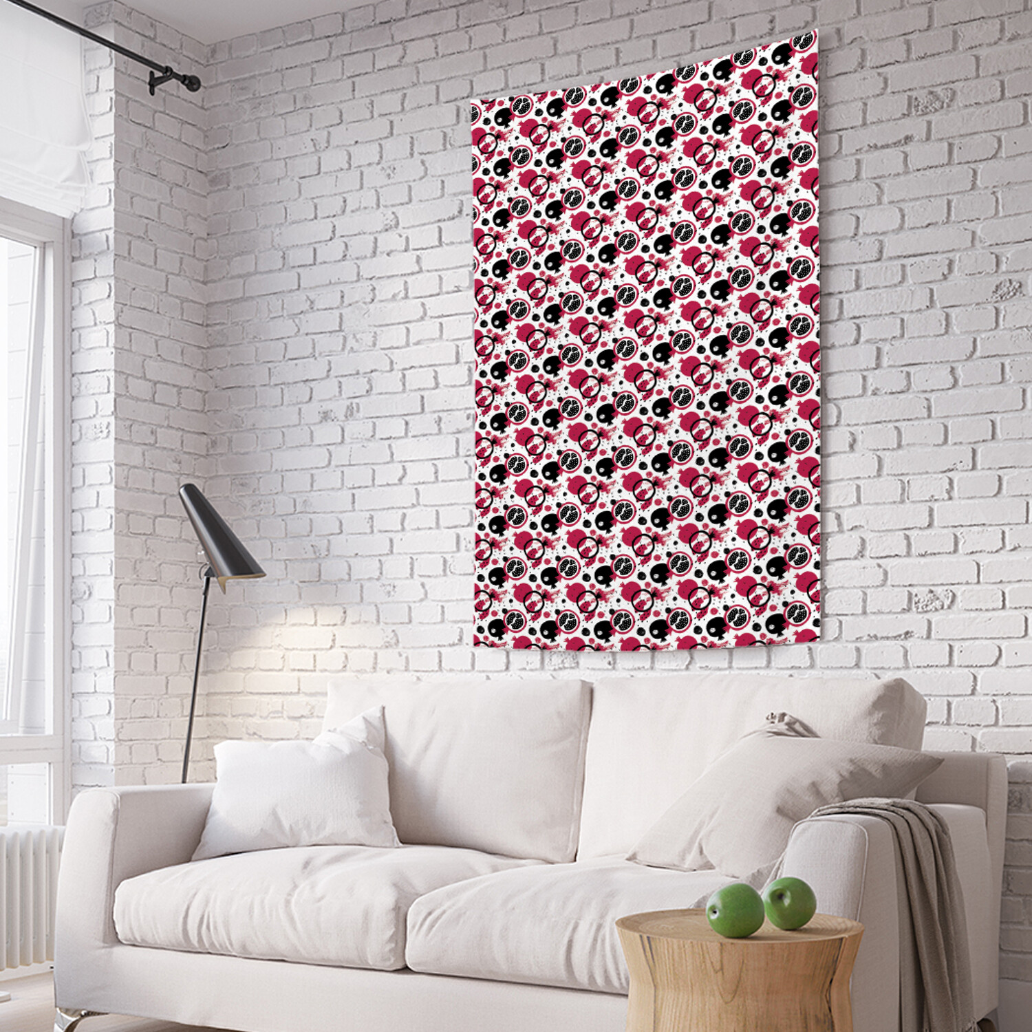 

Вертикальное фотопанно на стену JoyArty Векторные гранаты 150x200 см, Векторные гранаты