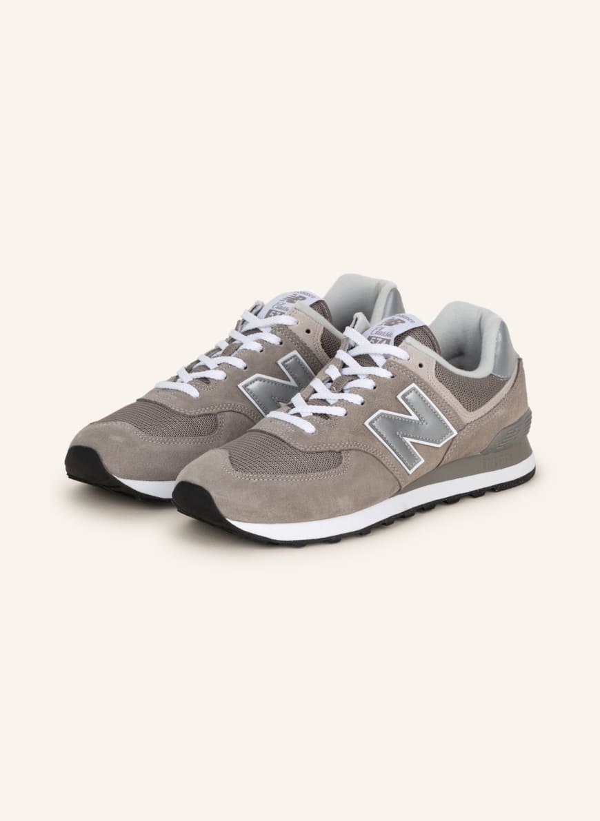 

Кроссовки мужские New Balance 1001244734 серые 42 RU (доставка из-за рубежа), 1001244734