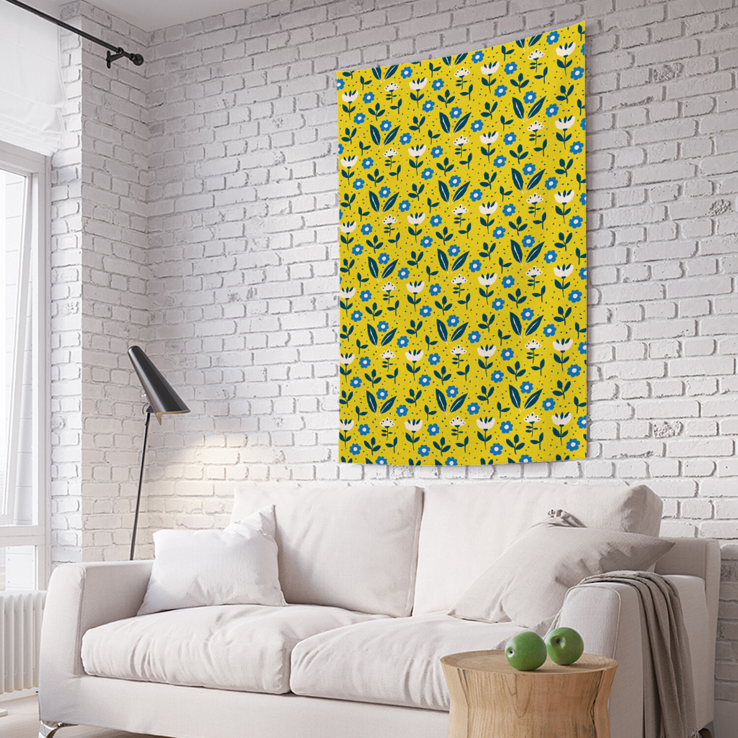 

Вертикальное фотопанно на стену JoyArty Цветочная поляна 150x200 см, Цветочная поляна