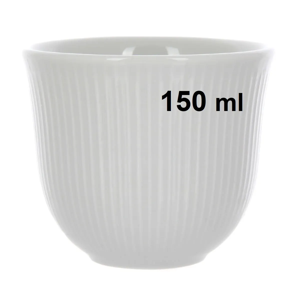 Чашка Loveramics Embossed Tasting Cup 150мл, цвет белый