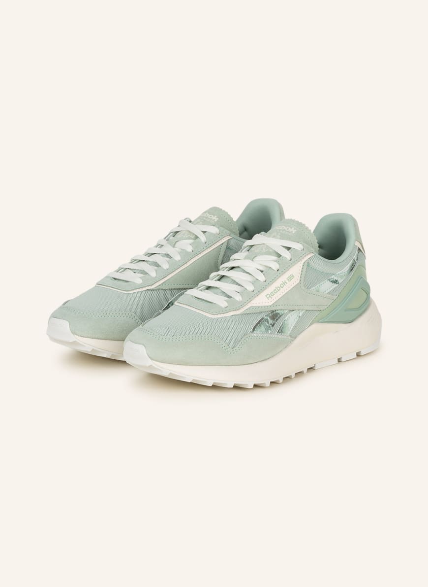 

Кроссовки женские Reebok 1001234087 зеленые 38.5 RU (доставка из-за рубежа), 1001234087