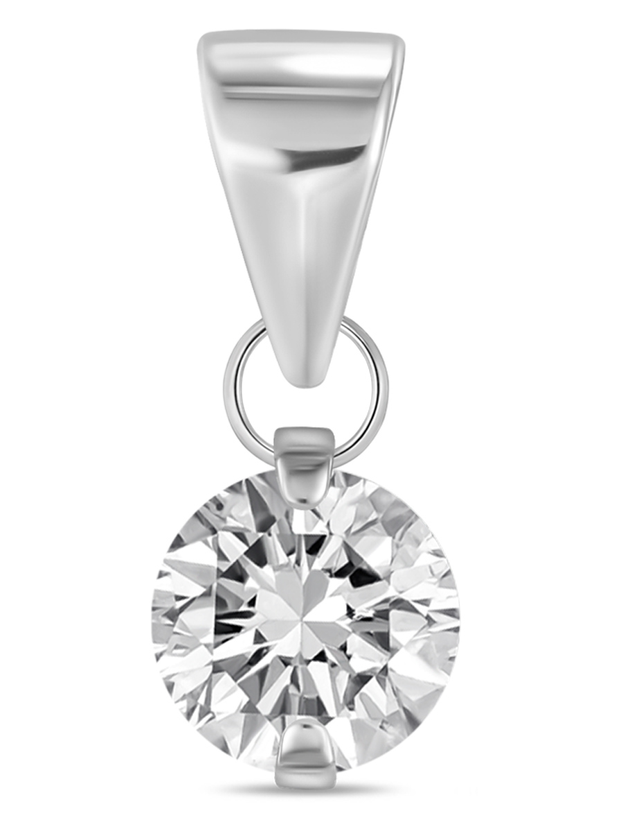 Кулон из серебра MIUZ Diamonds (Московский ювелирный завод) P2036-PL-5040, фианит