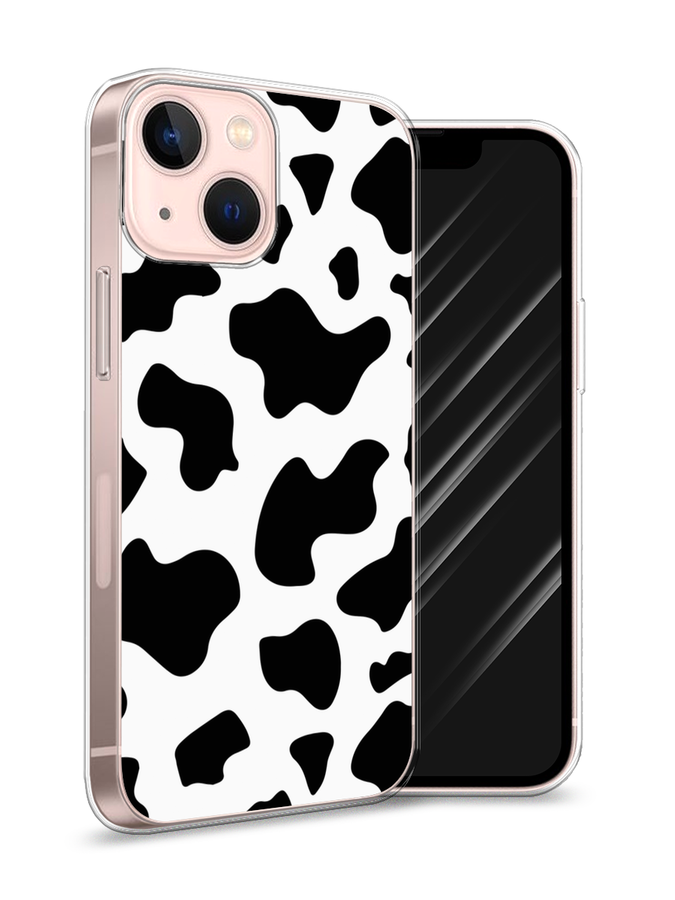 фото Чехол awog на apple iphone 13 mini / айфон 13 mini "пятна коровы"