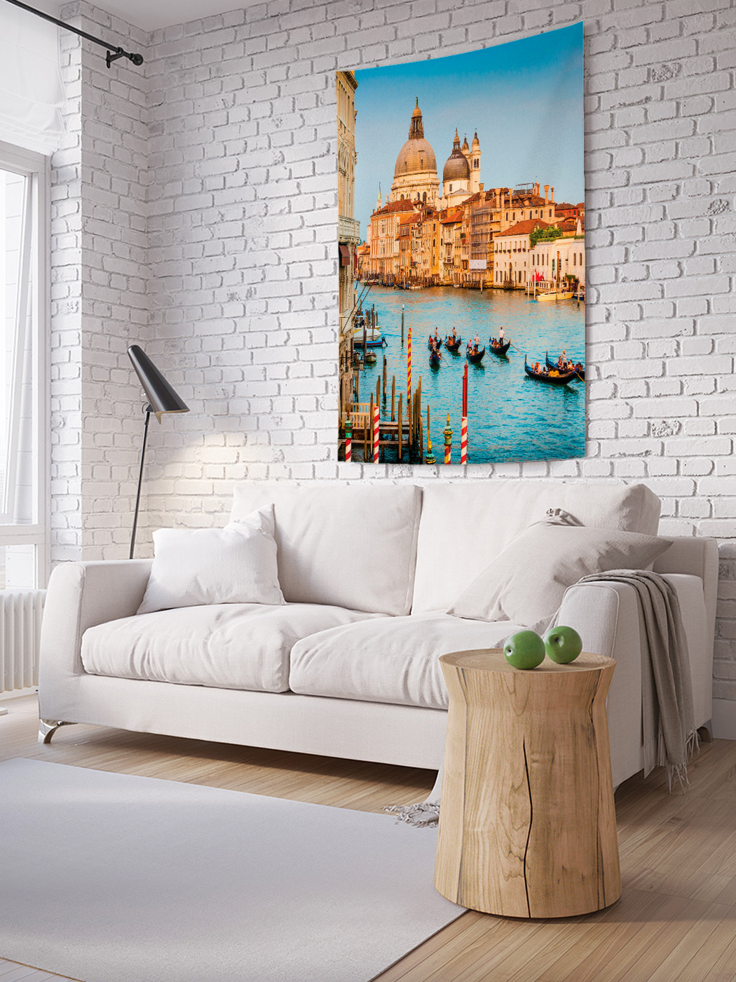 

Вертикальное фотопанно на стену JoyArty Речное такси 100x150 см, Речное такси