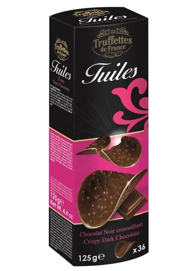 

Шоколад Truffettes de France Tuiles Chocolat Noir 125 г