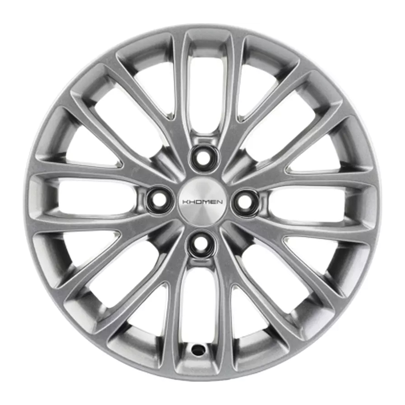 

Колесный диск KHOMEN WHEELS, KHW1506 (Vesta) 6x15/4x100ET50 60.1 G-Silver, Серебристый