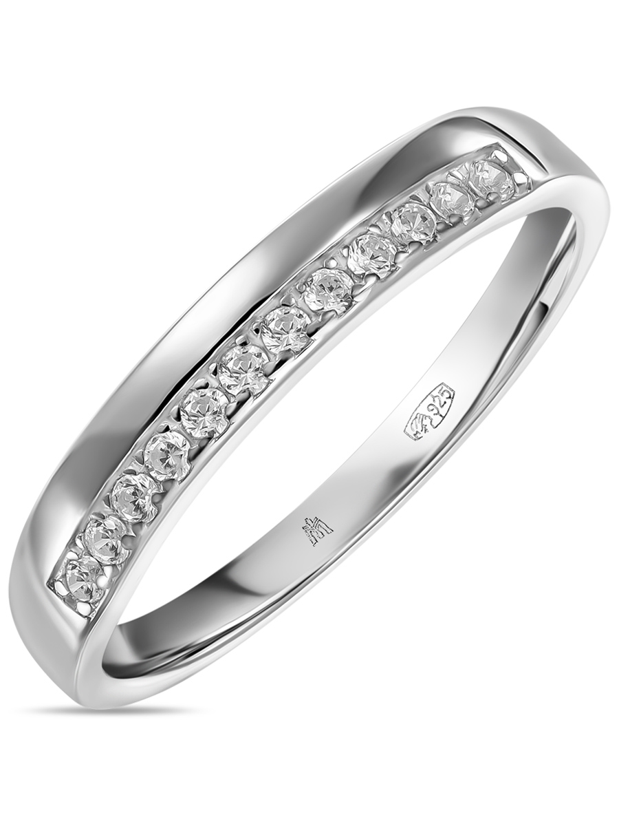 Кольцо из серебра с фианитом р.16,5 MIUZ Diamonds R2036-KL-5091