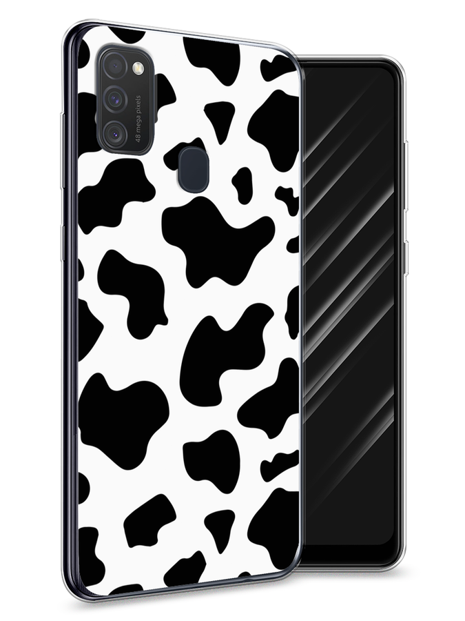 

Чехол Awog на Samsung Galaxy M21 "Пятна коровы", Разноцветный, 29750-1