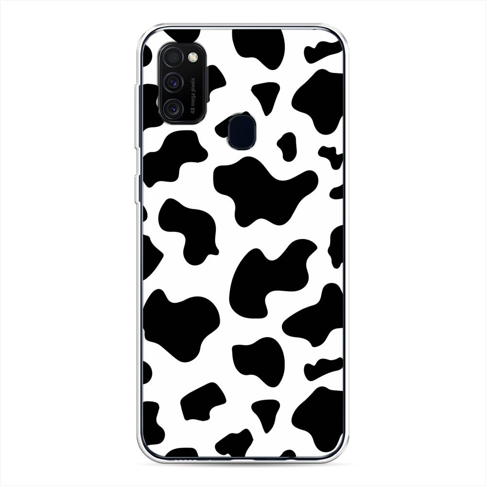 фото Чехол awog "пятна коровы" для samsung galaxy m21