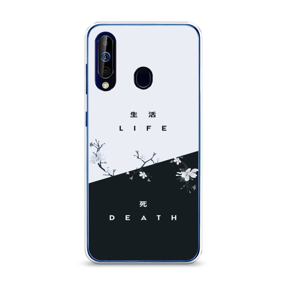 

Чехол Awog на Samsung Galaxy A60/M40 "Life and death", Разноцветный, 28250-7