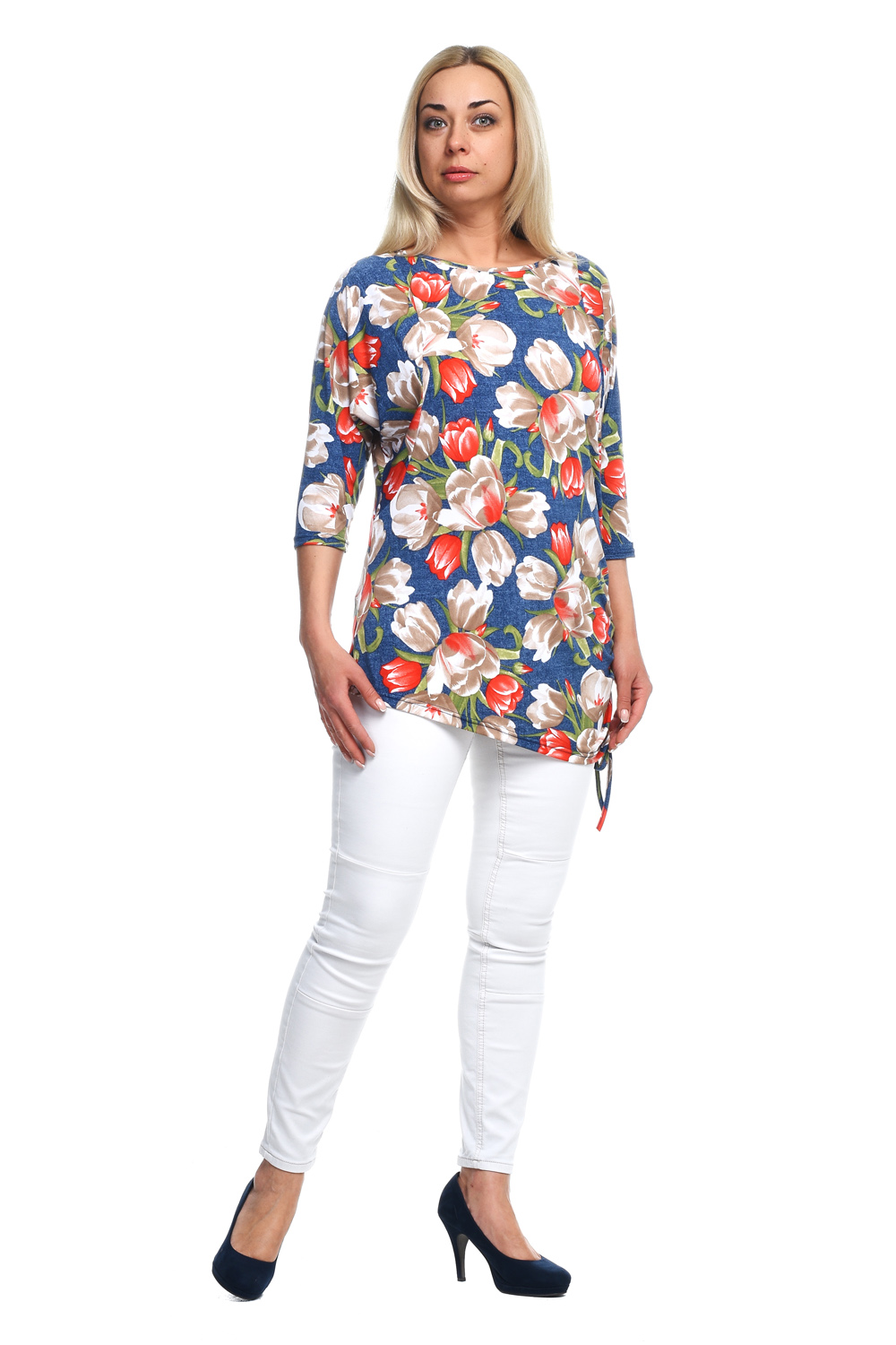 

Туника женская OLSI 1806027 красная 58 RU, 1806027