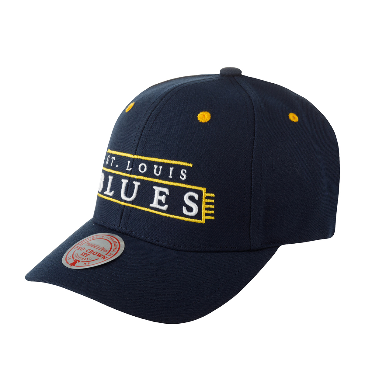 

Бейсболка унисекс Mitchell&Ness HHSS5372-SLUYYPPPBLUE St Louis Blues NHL темно-синяя, Синий, HHSS5372-SLUYYPPPBLUE St Louis Blues NHL