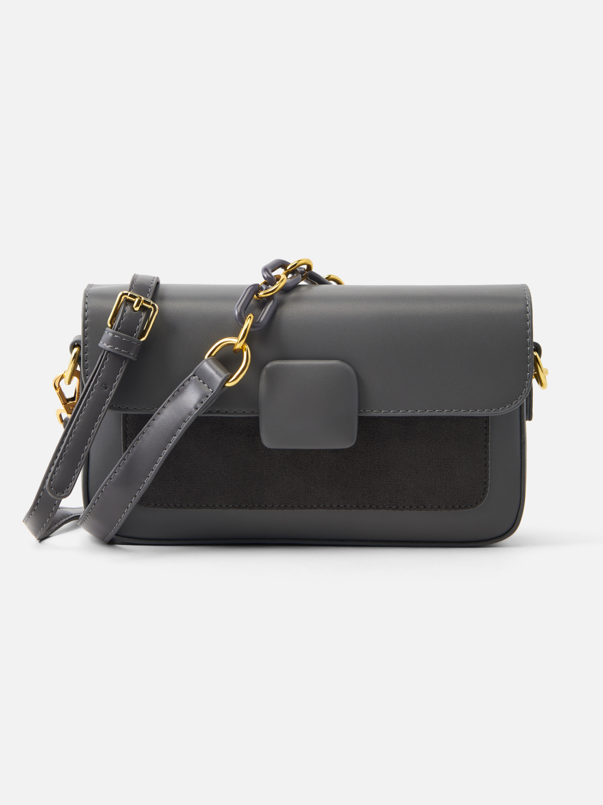 Сумка кросс-боди женская Hermann Vauck SU645, серый