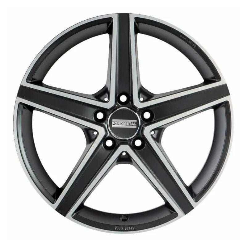 

Колесный диск FondMetal, Ioke 8x18/5x112ET38 66.5 mattBlackMachined