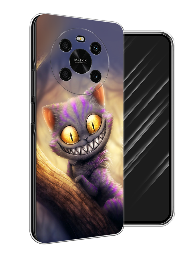 

Чехол Awog на Honor X9 4G/Magic4 Lite 4G "Cheshire Cat", Разноцветный, 6108150-1