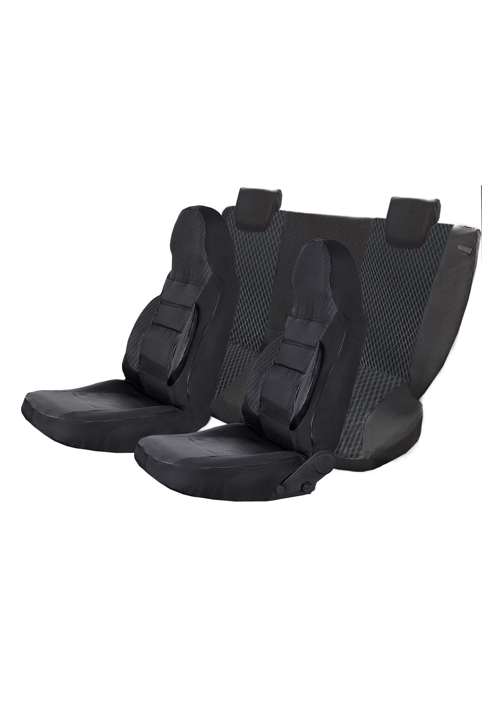 

Чехлы на сиденья ВАЗ 21099, Серый;черный