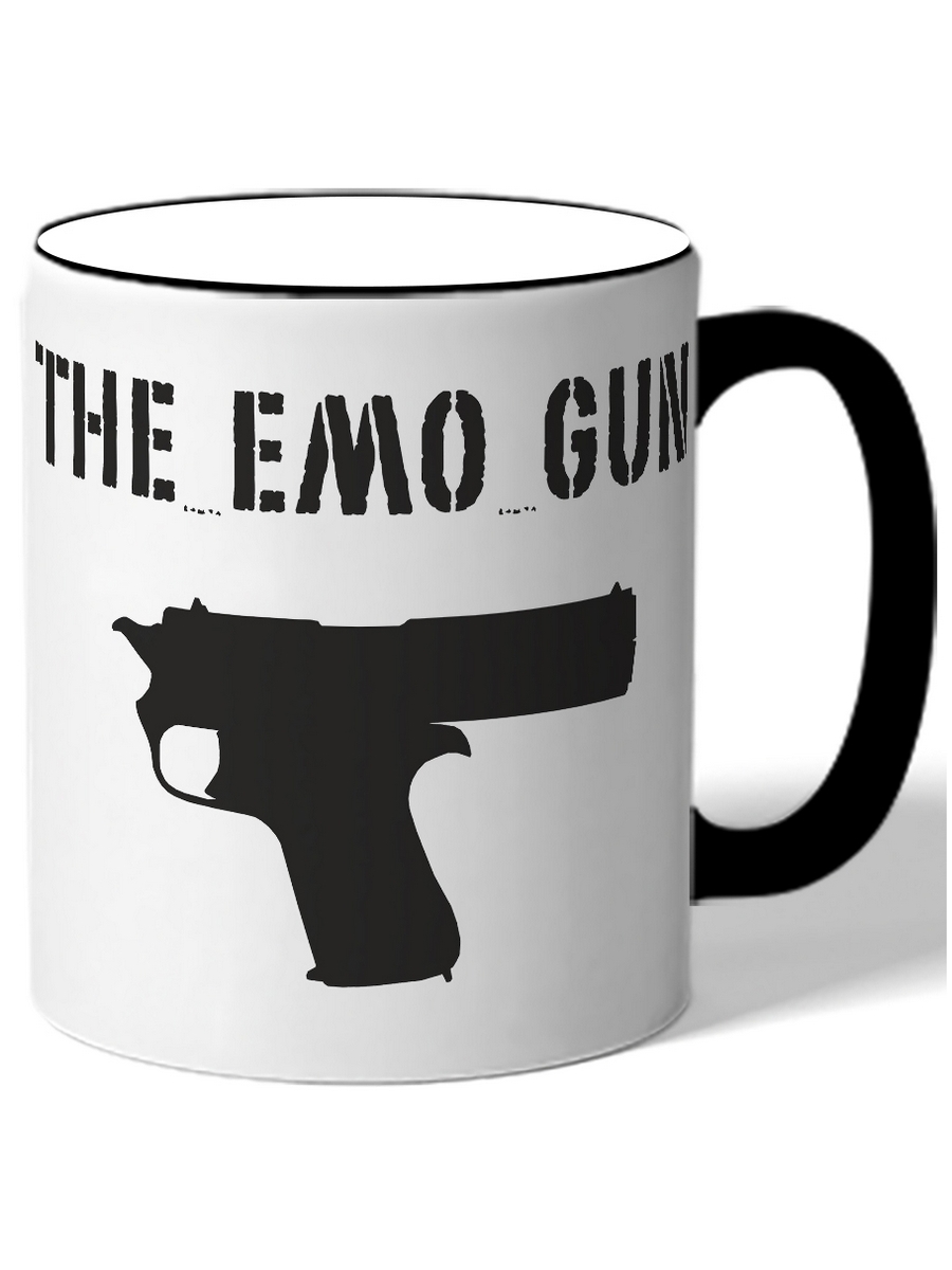 фото Кружка drabs the emo gun, эмо-пистолет