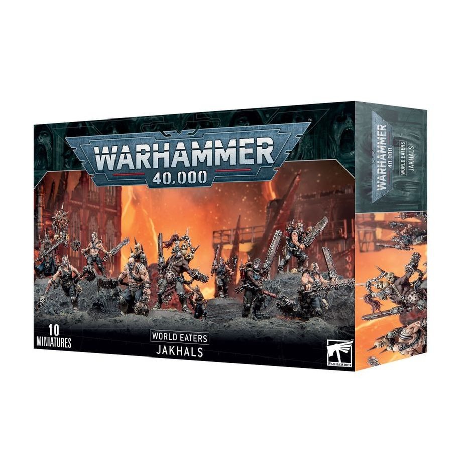 Миниатюры для игры Games Workshop Warhammer 40000: World Eaters - Jakhals 43-57