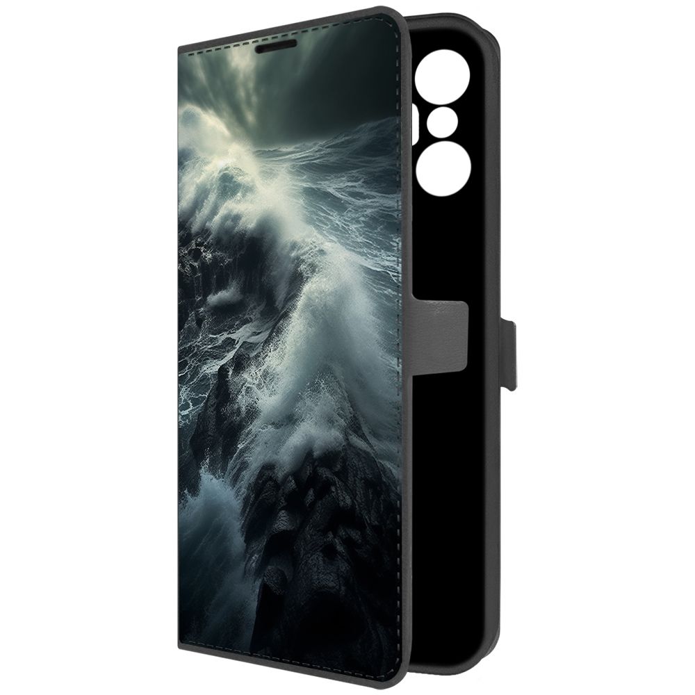 

Чехол-книжка Krutoff Eco Book для Infinix Hot 20S Шторм (черный)