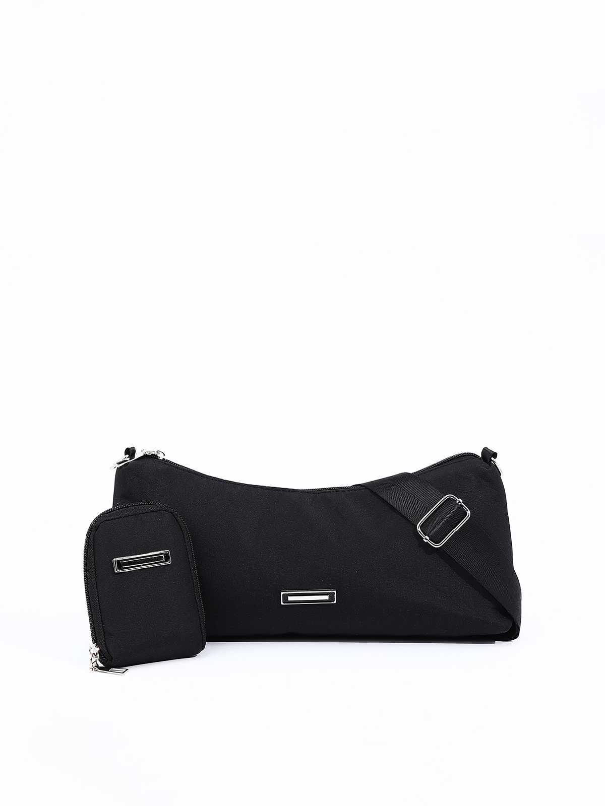 

Сумка женская NoBrand 9461683 черная, Черный