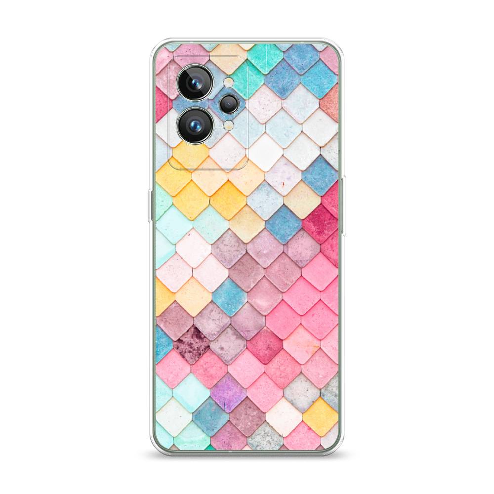 

Чехол Awog на Realme GT 2 Pro "Нежные ромбики", Разноцветный, 258650-4