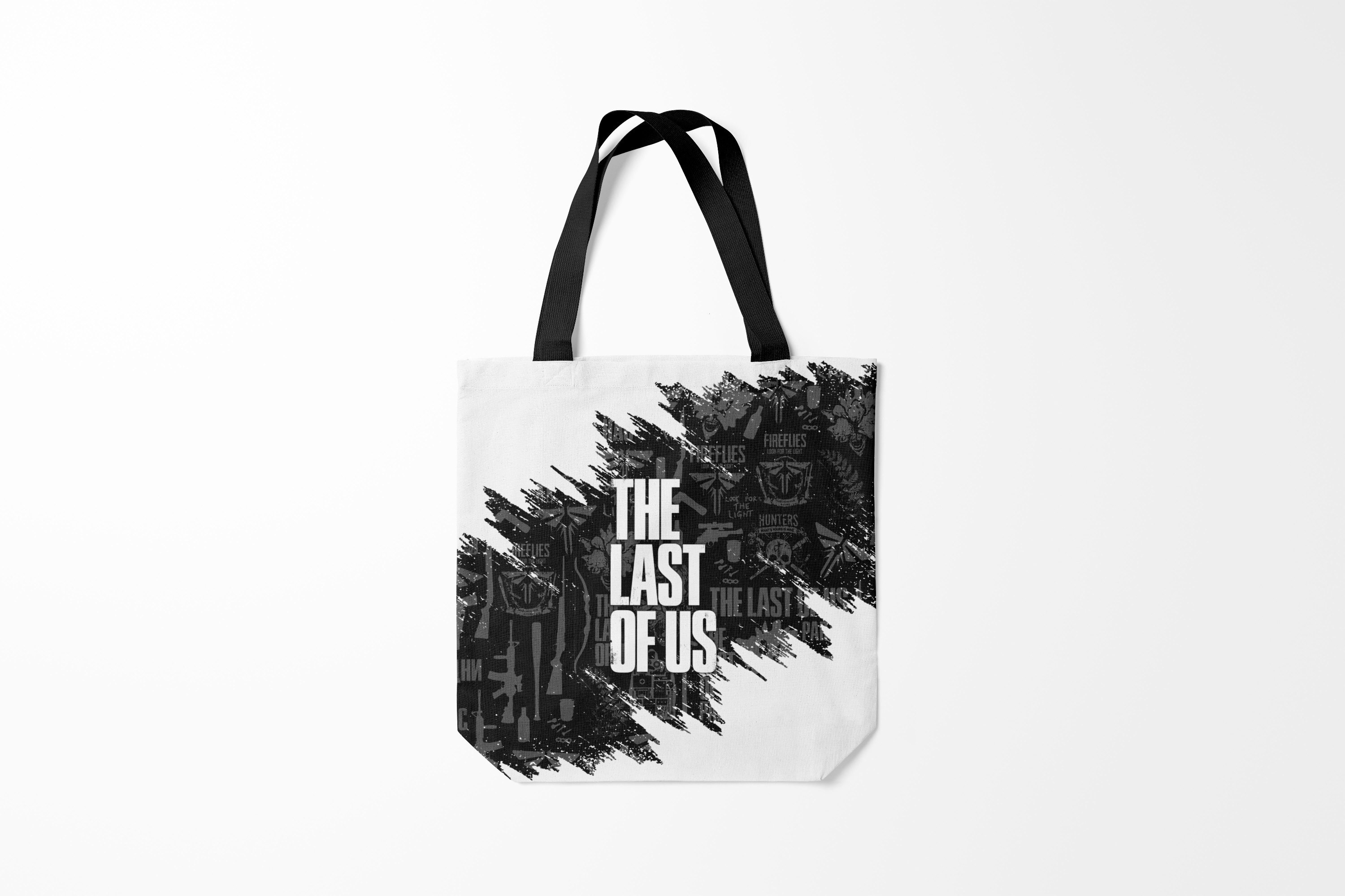 

Сумка шoппер унисекс Burnettie The last of us 2, черный, The last of us 2