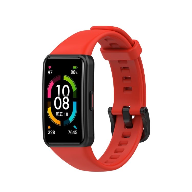 

Ремешок полиуретановый для смарт-часов Honor Band 6 красный, LE-E40