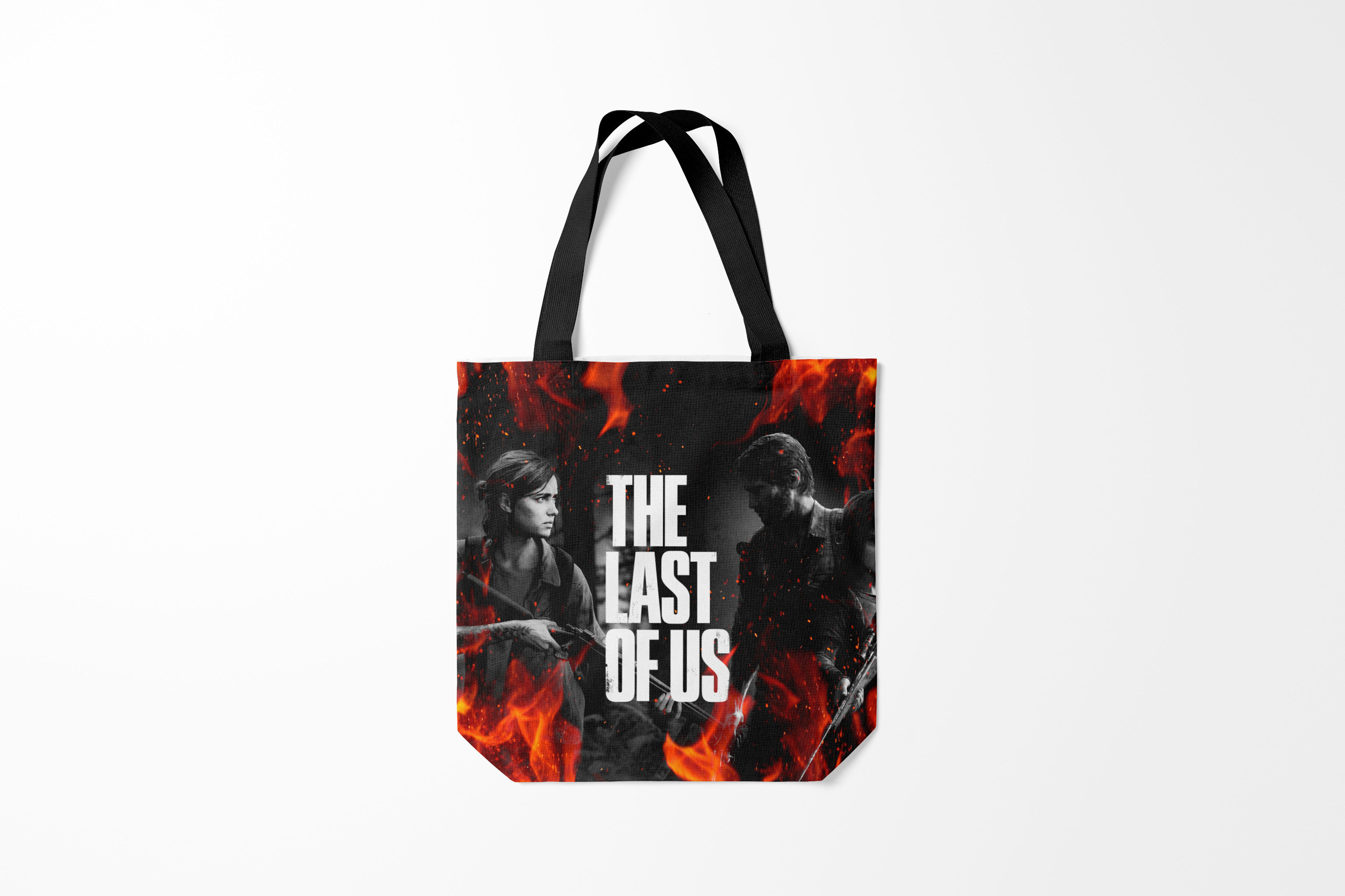 

Сумка шoппер унисекс Burnettie The last of us 2, черный, The last of us 2