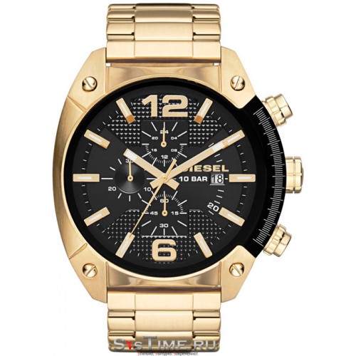 фото Наручные часы мужские diesel dz4342 золотистые