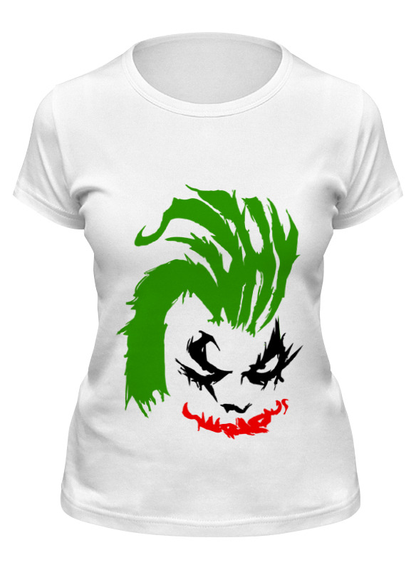 

Футболка женская Printio Why so serious (joker) белая L, Why so serious (joker)