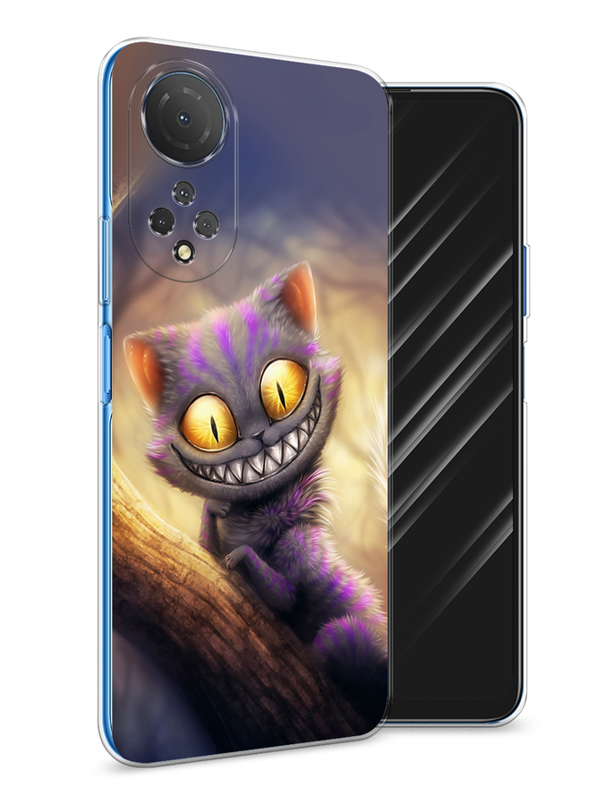 

Чехол Awog на Honor X7 2022 "Cheshire Cat", Разноцветный, 6108850-1