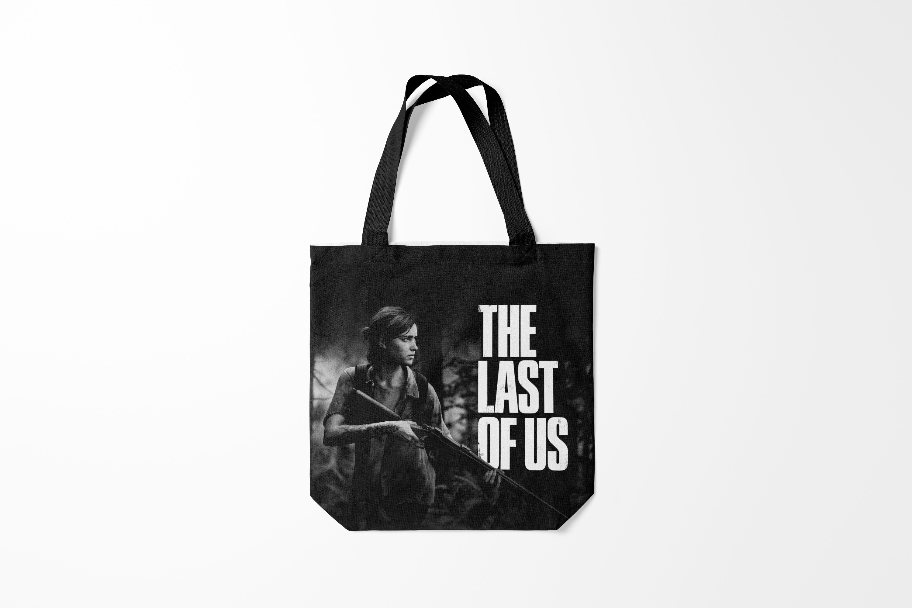 

Сумка шoппер унисекс Burnettie The last of us 2, черный, The last of us 2