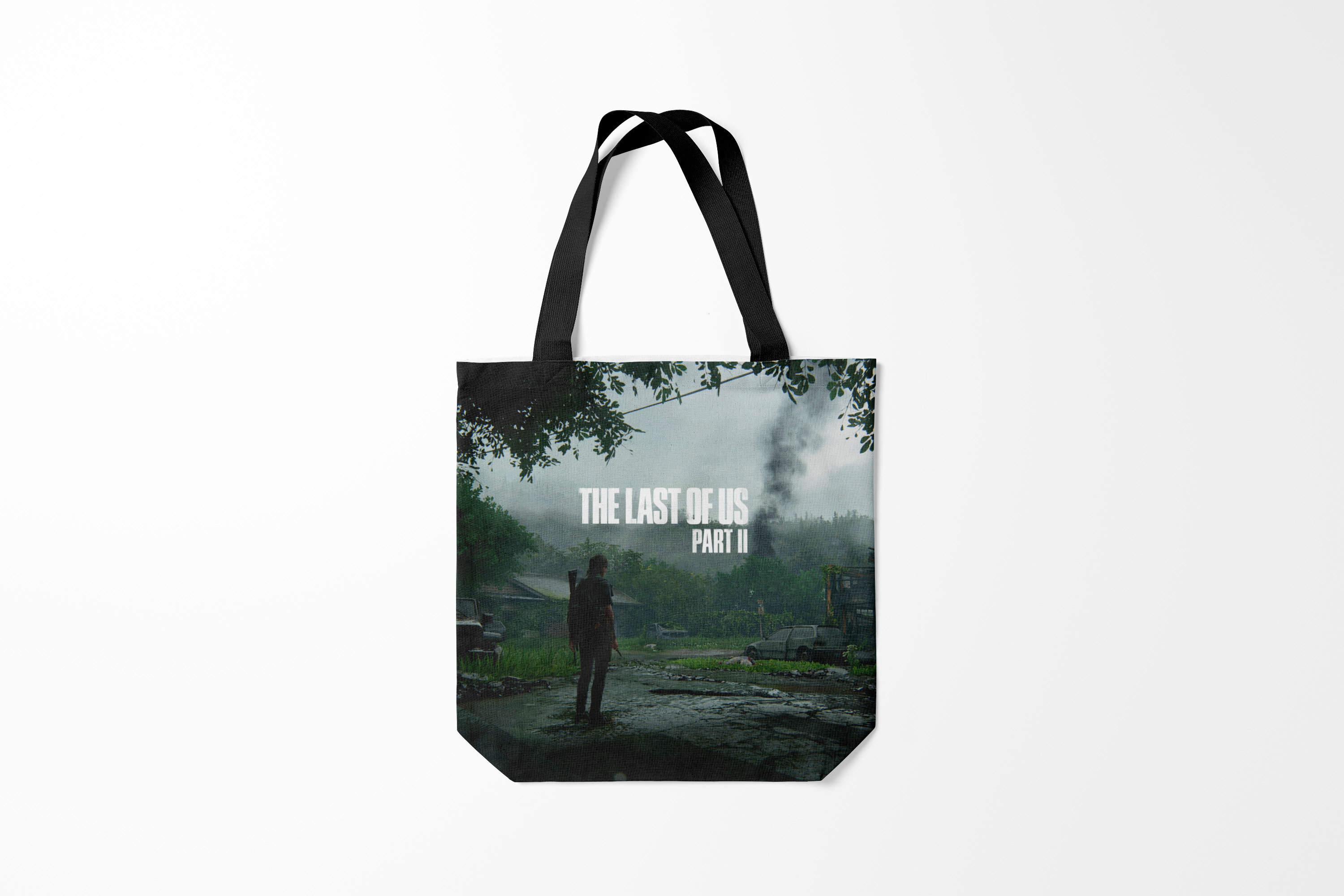 

Сумка шoппер унисекс Burnettie The last of us 2, черный, The last of us 2