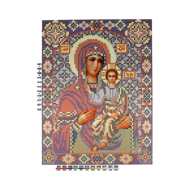 

Нова Слобода с рисунком, А4, "Богородица Смоленская", Разноцветный, с рисунком, А4, "Богородица Смоленская"