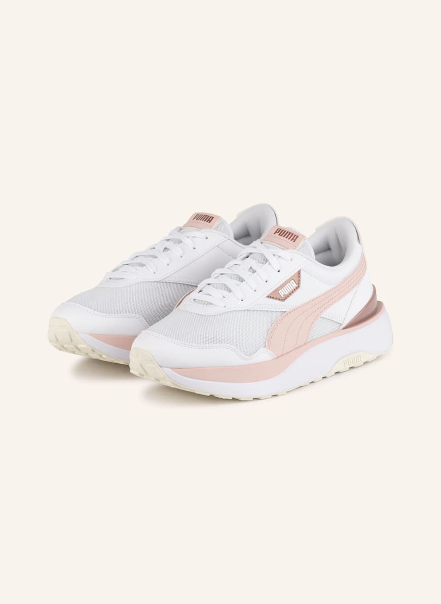 

Кроссовки женские PUMA 1001075136 белые 40.5 RU (доставка из-за рубежа), 1001075136