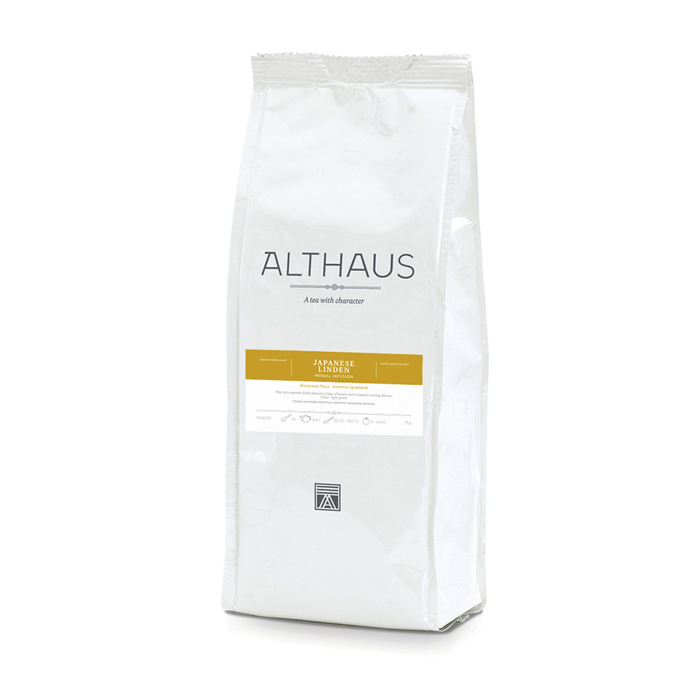 Althaus Japanese Linden травяной листовой чай, 75 г